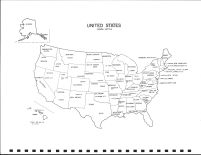 United States Map, Dickinson County 1981